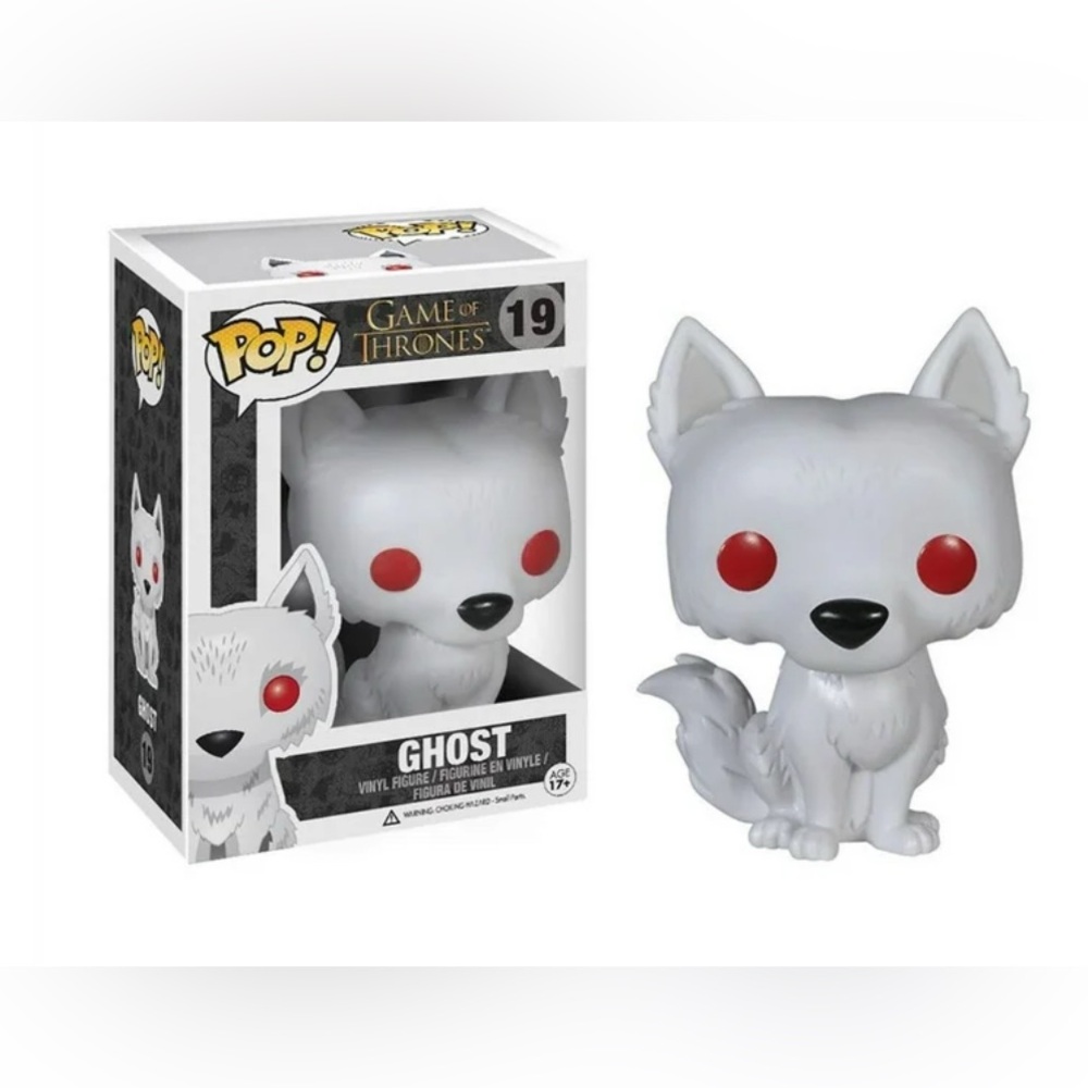 Funko Pop Game of Thrones HBO Dierwolves Ghost #19 and Nymeria #76 HT Exclusive - Picture 3 of 8